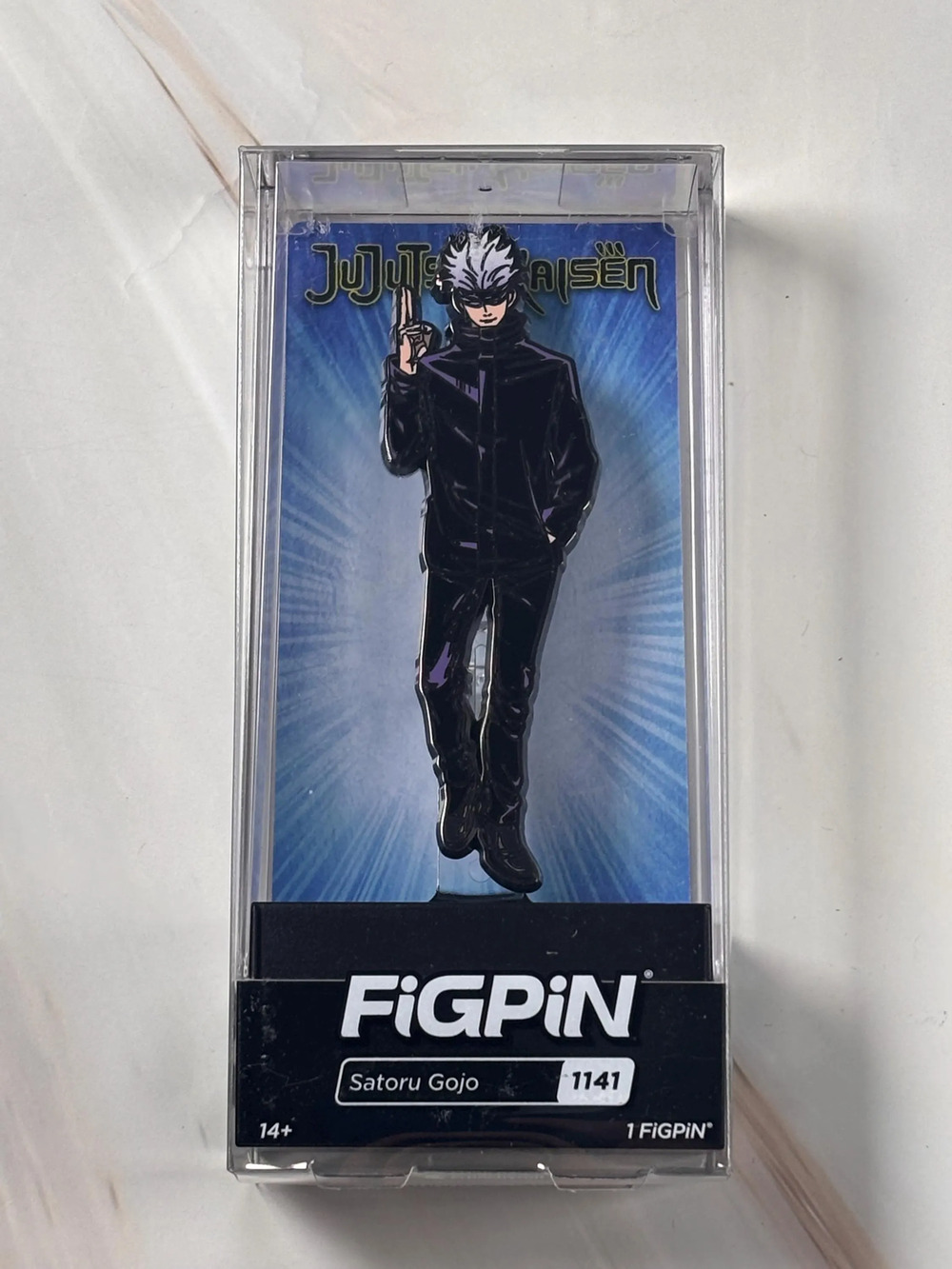 FiGPiN Jujutsu Kaisen Satoru Gojo #1141 Anime New Collectible Enamel Pin